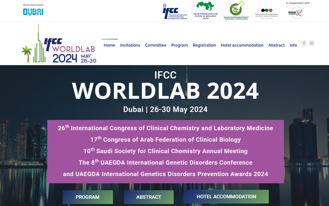 Appel d’offres SFBC : Subventions pour les Internes et les jeunes Biologistes pour le congrès WORLDLAB Dubaï 202